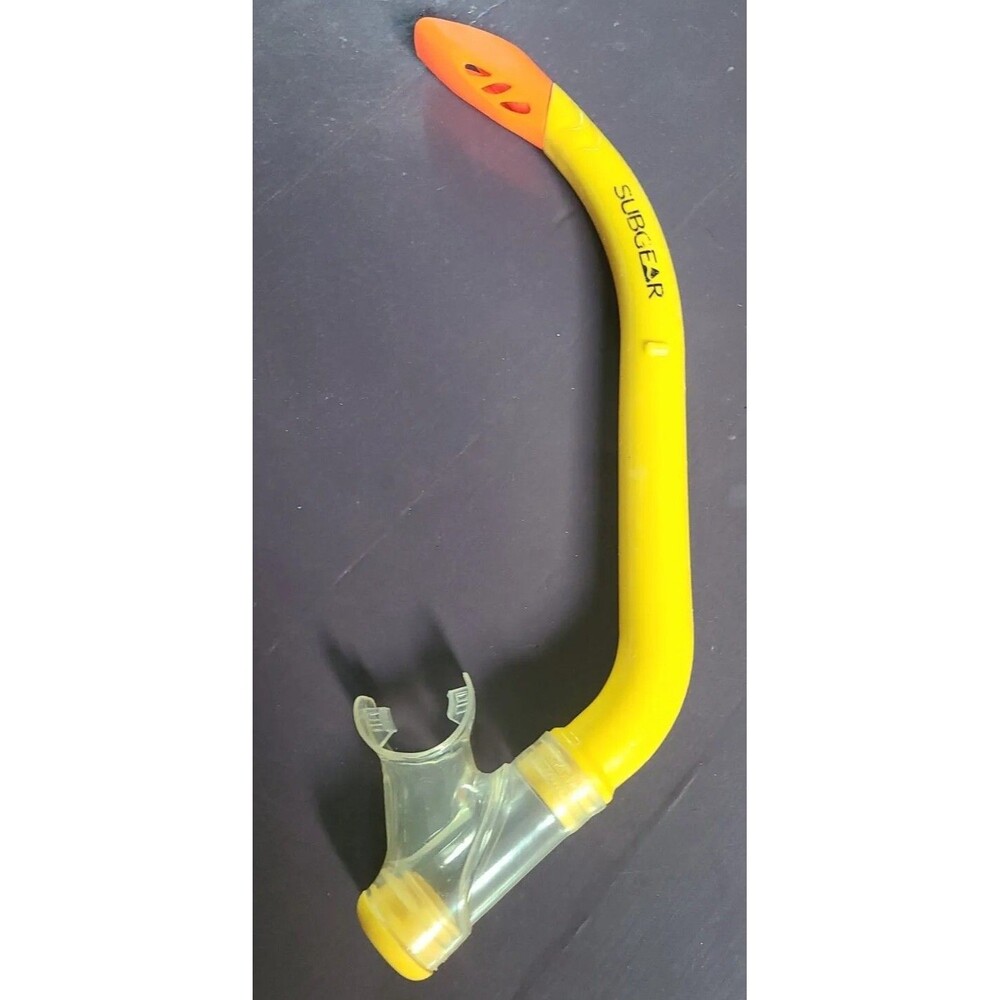 Sub Gear Snorkel Basic Hard Plastic Snorkeling Divining Pool Ocean